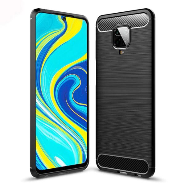 Θήκη Carbon Flexible Cover Xiaomi Note 9 Pro/Pro Max/9S μαύρο