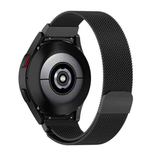 Λουράκι Tech-Protect Milanese Black για Samsung Galaxy Watch 4 / 5 / 5 PRO/ 6 / 7 / FE (40 / 42 / 44 / 45 / 46 / 47 MM) μαύρο - Image 2