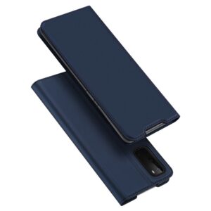 Θήκη Dux Ducis Skin Bookcase type Samsung Galaxy S20 μπλέ