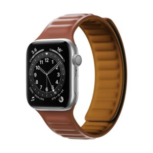 Λουράκι Magnetic band Apple Watch 1/2/3/4/5/6/7/SE (42/44/45MM) brown