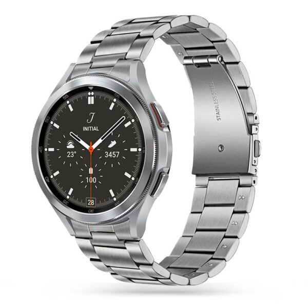 Λουράκι Tech-Protect Stainless Samsung Galaxy Watch 4 / 5 / 5 PRO/ 6 / 7 / FE (40 / 42 / 44 / 45 / 46 / 47 MM) silver