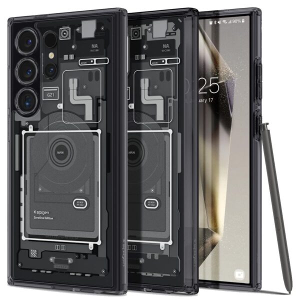 Θήκη Spigen Ultra Hybrid OneTap Ring Samsung Galaxy S24 Ultra zero one (ACS07293)