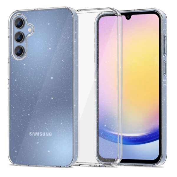 Θήκη Tech-Protect Flexair Samsung Galaxy Α25 glitter clear