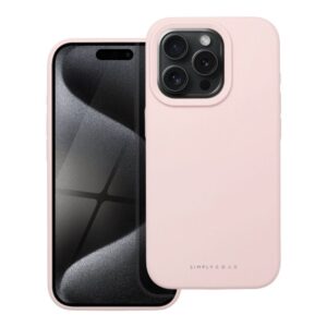 Θήκη σιλικόνης Roar Cloud Skin Case Apple iphone 15 Pro light pink