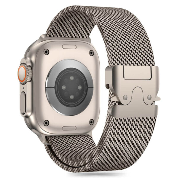 Λουράκι Tech-Protect Milano Apple Watch 1/2/3/4/5/6/7/8/9/10/SE/Ultra 1/2 (42/44/45/46/49MM) titanium - Image 2