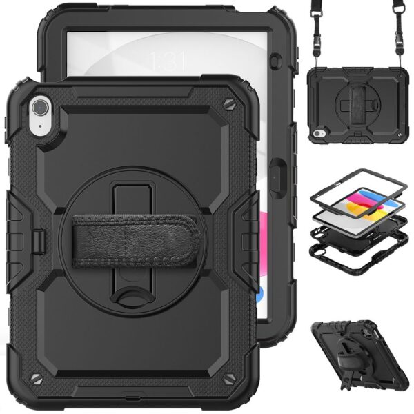 Θήκη Tech-Protect Solid 360 Apple ipad 10th 10.9″ 2022/ 11th 11″ 2025 μαύρο - Image 2