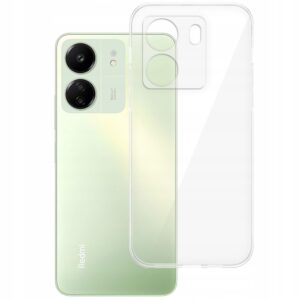 Θήκη σιλικόνης Slim Case Protect 2mm Xiaomi Redmi 13C / Poco C65 διάφανο