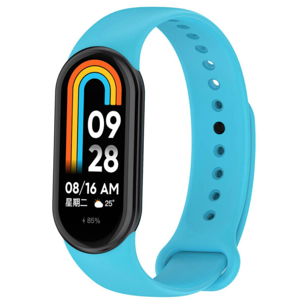 Λουράκι σιλικόνης για Xiaomi Smart Band 8/8NFC μπλε