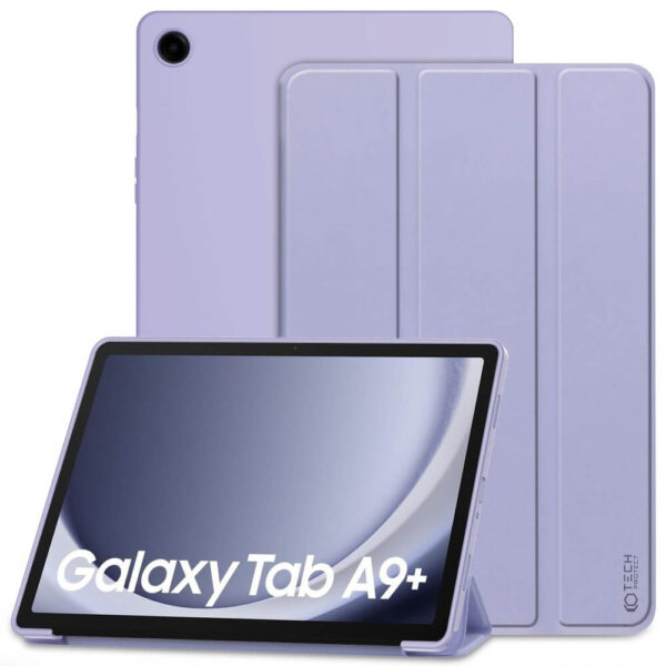 Θήκη Tech Protect for Samsung Galaxy TAB A9 + Plus 11.0 X210 / X215 / X216 violet