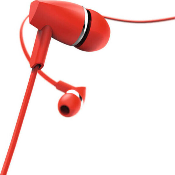 Ακουστικά Hama Joy Handsfree με Βύσμα 3.5mm κόκκινο