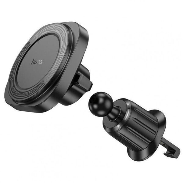 Βάση Αυτοκινήτου Hoco H28 MagSafe Magnetic Car Mount μαύρο - Image 3