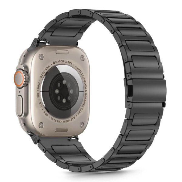 Λουράκι Tech-Protect Stainless Classic Apple Watch 1/2/3/4/5/6/7/8/9/10/SE/Ultra 1/2 (42/44/45/46/49MM) black - Image 2