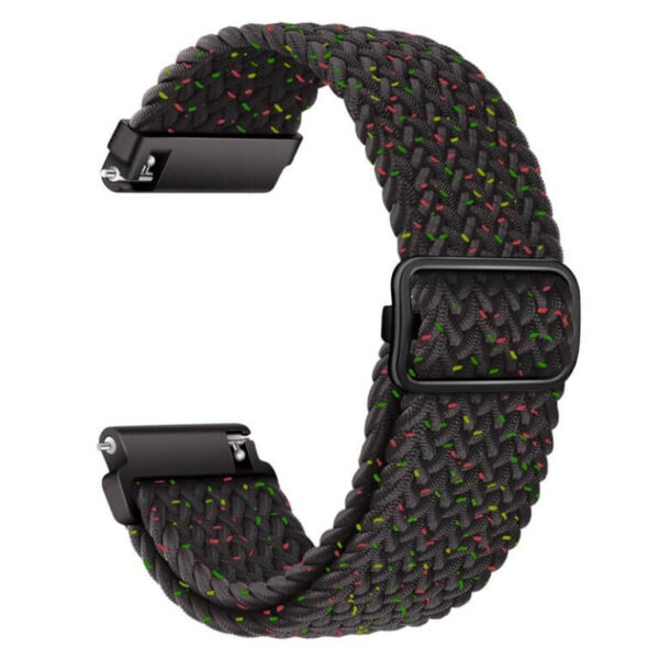 Λουράκι υφασμάτινο Ultra-thin Nylon Watch strap 20mm star black