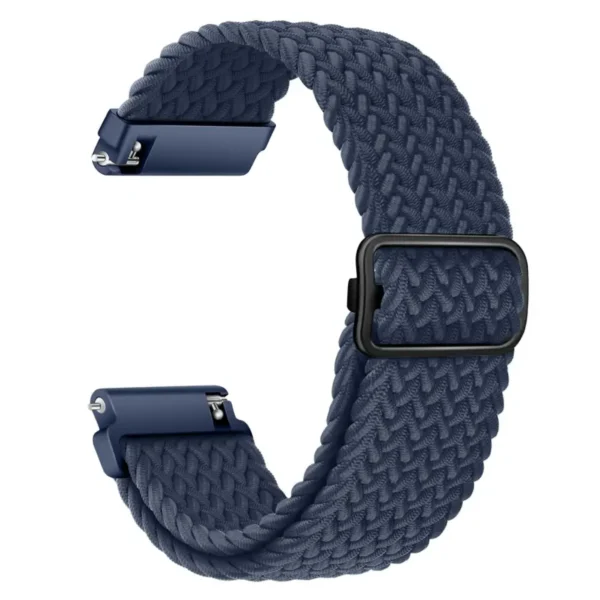 Λουράκι υφασμάτινο Ultra-thin Nylon Watch strap 20mm μπλε σκούρο