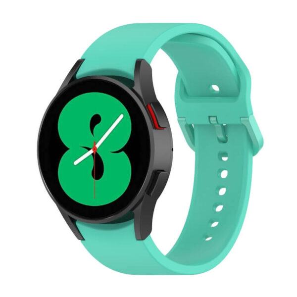 Λουράκι σιλικόνης Soft rubber strap Samsung Galaxy Watch 4 / 5 / 5 PRO/ 6 / 7 / FE (40 / 42 / 44 / 45 / 46 / 47 MM) teal