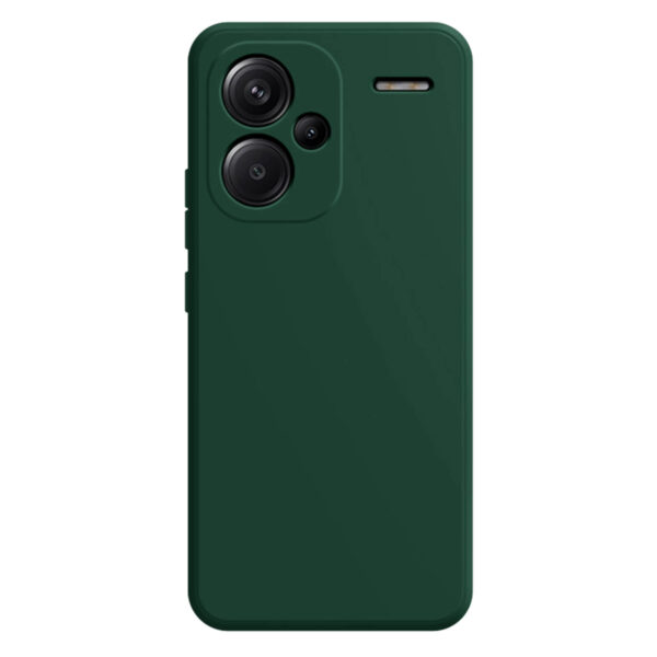 Θήκη Soft Flexible Rubber Xiaomi Redmi Note 13 Pro plus 5G πράσινο σκούρο