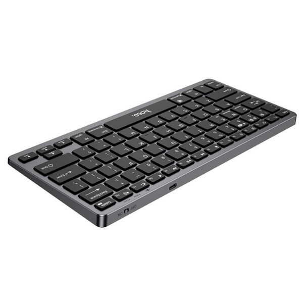 Ασύρματο Bluetooth Πληκτρολόγιο Hoco GM32 Wireless Dual-mode Keyboard Αγγλικό US μαύρο - Image 2