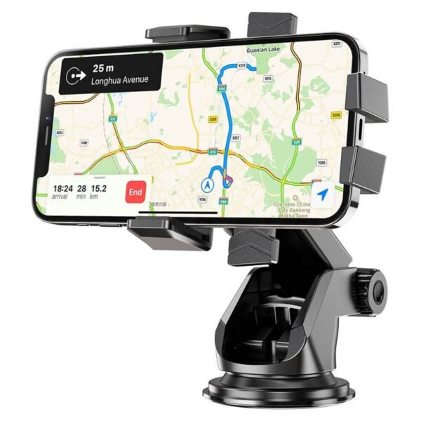 Bάση αυτοκινήτου Hoco CA83 Universal Car Mount μαύρο - Image 2