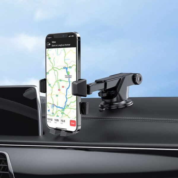 Bάση αυτοκινήτου Hoco CA83 Universal Car Mount μαύρο - Image 3