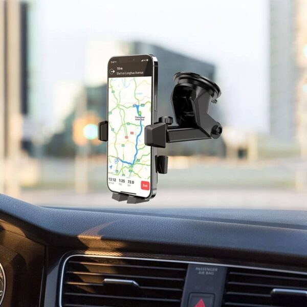 Bάση αυτοκινήτου Hoco CA83 Universal Car Mount μαύρο - Image 5