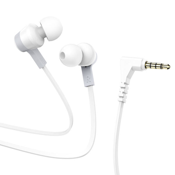 Ακουστικά Hoco M86 Earbuds Handsfree με Βύσμα 3.5mm λευκό