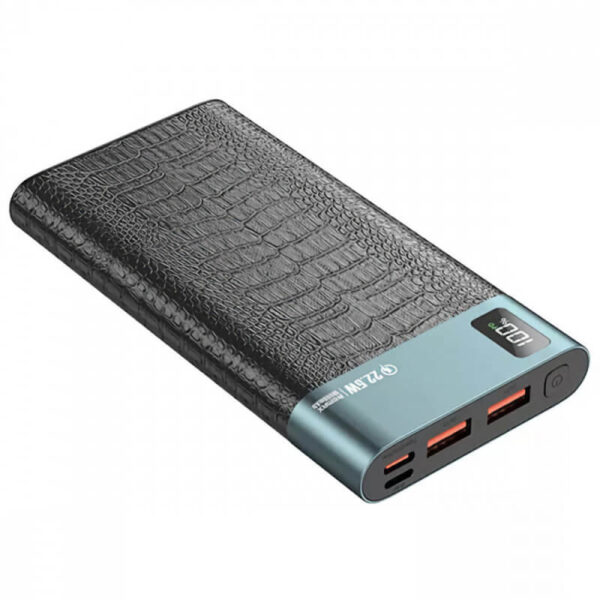 Power Bank Fast Charging Remax RPP-198 QC 22.5W 10000mAh μαύρο