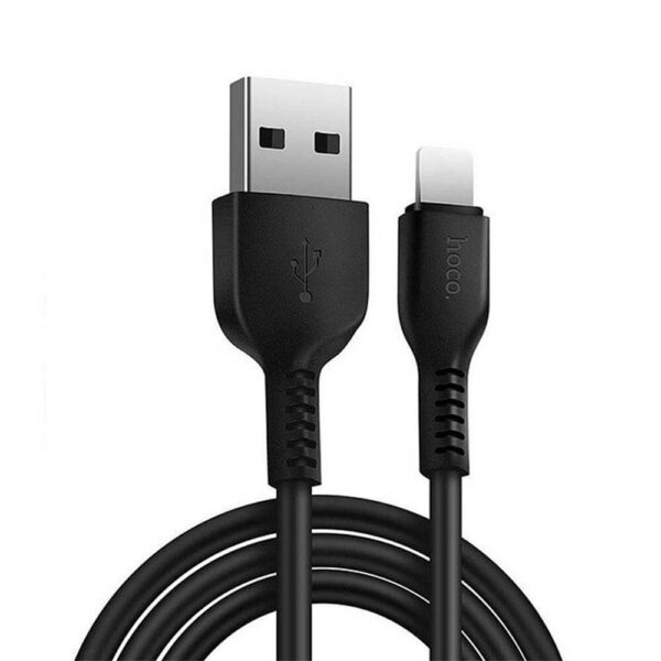 Καλώδιο Φόρτισης Hoco X20 USB / Lightning data charging cable 2.4A 2m μαύρο