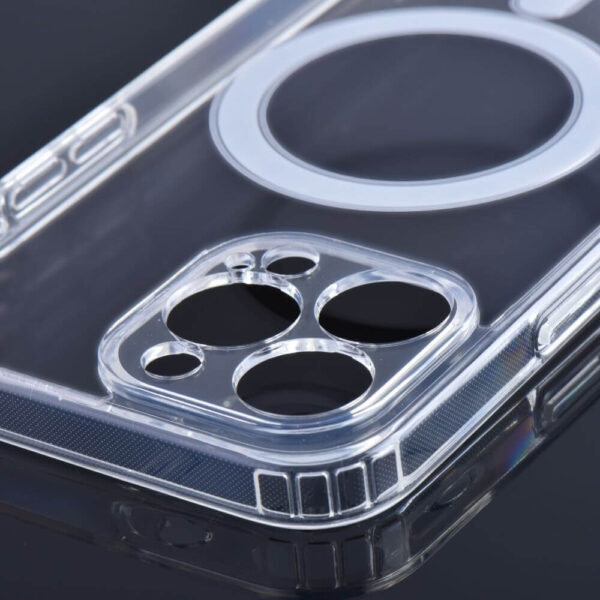 Θήκη Clear MagCover case compatible with MagSafe for Apple iphone 13 Pro Max διάφανο - Image 2