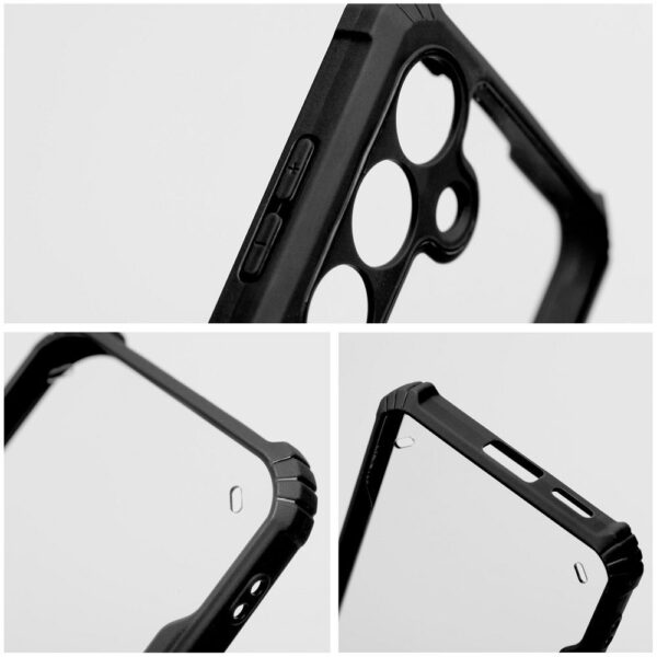 Θήκη Anti-Drop Back Cover Case Xiaomi Redmi 14C/ Poco C75 black/clear - Image 2