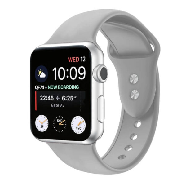 Λουράκι Iconband Apple Watch 2/3/4/5/6/7/8/9/10/SE (38/40/41/42MM) cloud grey