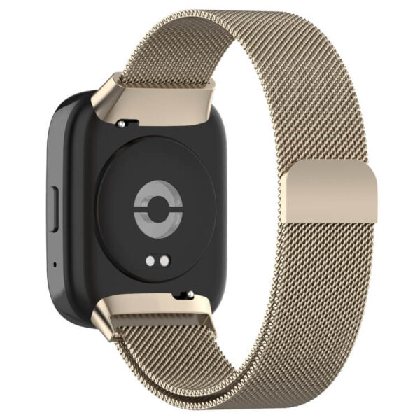 Λουράκι μεταλλικό Milanese Stainless Steel Metal Watch Band for Redmi Watch 3 Active / Redmi Watch 3 Lite starlight - Image 2