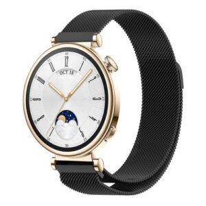 Λουράκι μεταλλικό Milanese Stainless Steel Metal Watch Band 18mm black