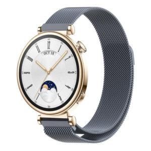 Λουράκι μεταλλικό Milanese Stainless Steel Metal Watch Band 18mm metal grey