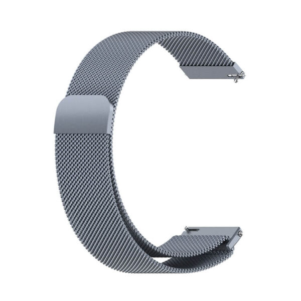 Λουράκι μεταλλικό Milanese Stainless Steel Metal Watch Band 18mm metal grey - Image 2