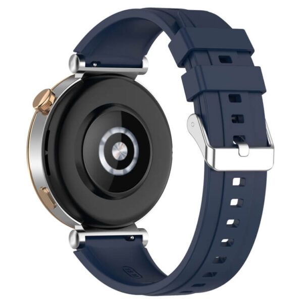 Λουράκι σιλικόνης Official Steps Style rubber strap for 18mm dark blue - Image 2