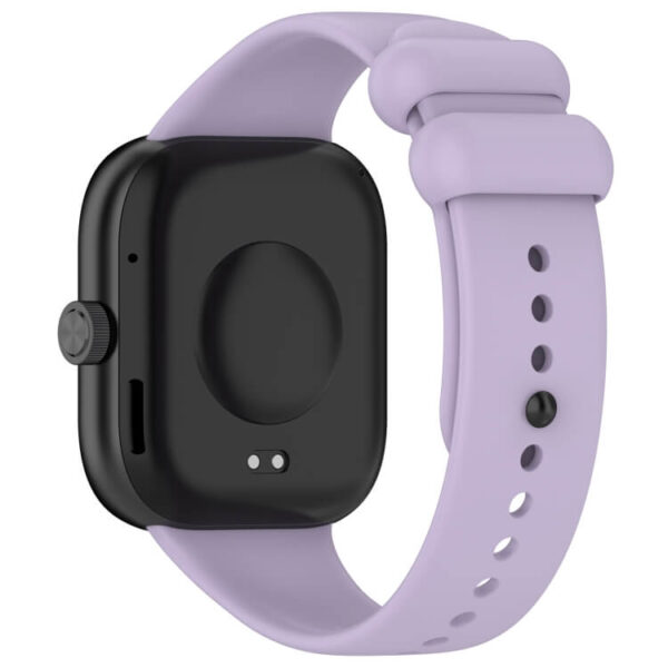 Λουράκι σιλικόνης Kona rubber strap for Redmi Watch 4/5 - Xiaomi Mi Smart Band 8 Pro violet - Image 2