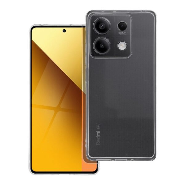 Θήκη σιλικόνης Slim Case Protect 2mm Xiaomi Redmi Note 13 5G διάφανo