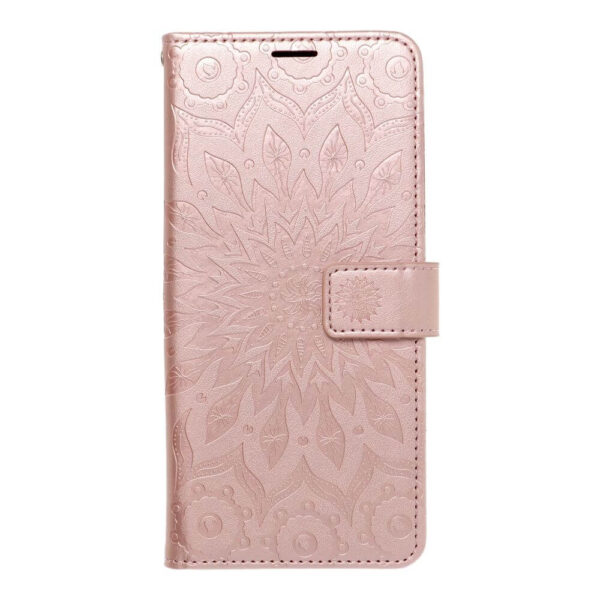 Θήκη Βιβλίο Mezzo Diary Book Case for Xiaomi Redmi Note 14 Pro 5G/14 Pro plus 5G /Poco X7 5G mandala rose gold