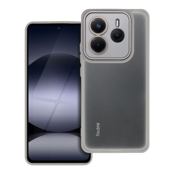 Θήκη σιλικόνης Variete Case Xiaomi Redmi Note 14 5G γκρι