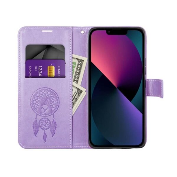 Θήκη Βιβλίο Mezzo Diary Book Case for Xiaomi Redmi Note 14 Pro 5G/14 Pro plus 5G /Poco X7 5G dreamcatcher purple - Image 2