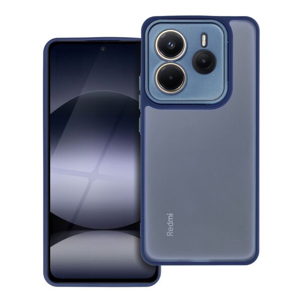 Θήκη σιλικόνης Variete Case Xiaomi Redmi Note 14 5G μπλε