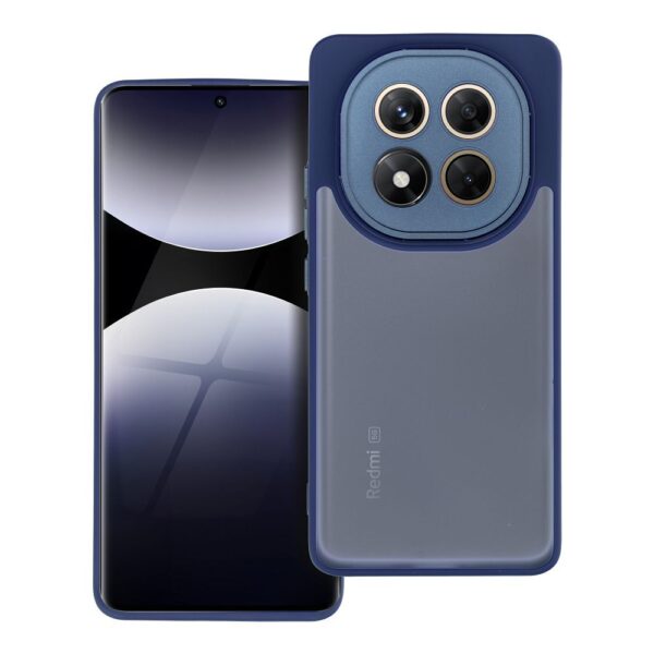 Θήκη σιλικόνης Variete Case Xiaomi Redmi Note 14 Pro Plus 5G μπλε