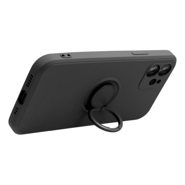 Θήκη Silicone Ring case for Xiaomi Redmi Note 14 Pro Plus 5G μαύρο - Image 2