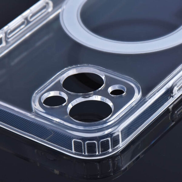 Θήκη Clear MagCover case compatible with MagSafe for Apple iphone 15 διάφανο - Image 2