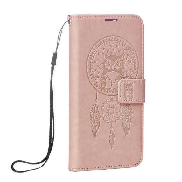 Θήκη Βιβλίο Mezzo Diary Book Case for Xiaomi Redmi Note 14 Pro 5G/14 Pro plus 5G /Poco X7 5G dreamcatcher rose gold