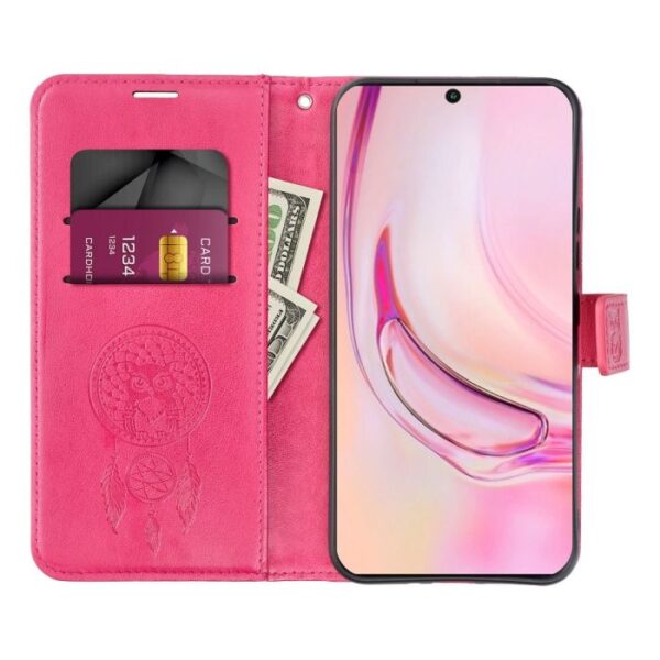 Θήκη Βιβλίο Mezzo Diary Book Case for Xiaomi Redmi Note 14 Pro 5G/14 Pro plus 5G /Poco X7 5G dreamcatcher magenta - Image 2