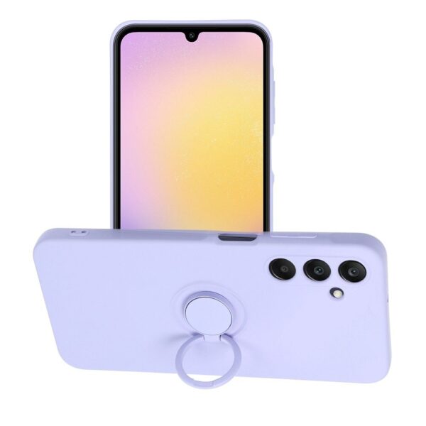 Θήκη Silicone Ring case for Samsung A36 5G βιολετί - Image 2