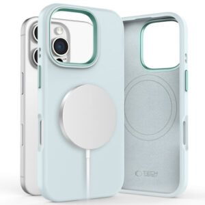 Θήκη Tech-Protect Silicone Pure MagSafe Apple iphone 16 Pro Max sky blue