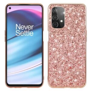 Θήκη Glitter Powder Shockproof Case Samsung Galaxy A23 ροζ χρυσό