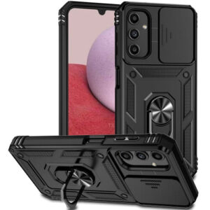 Θήκη Sliding Camshield Holder Armor Case Samsung Galaxy A14 μαύρο
